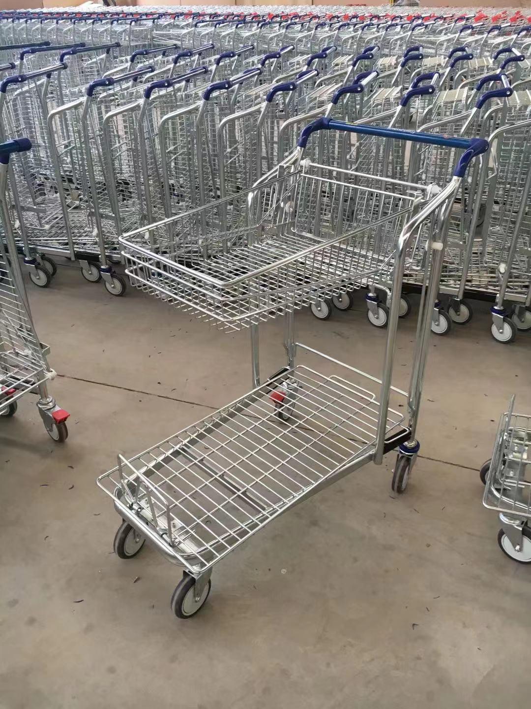 Heavu duty shopping trolley