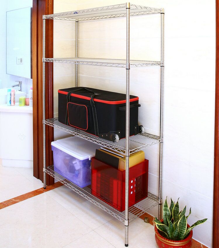 Storage wire shelf